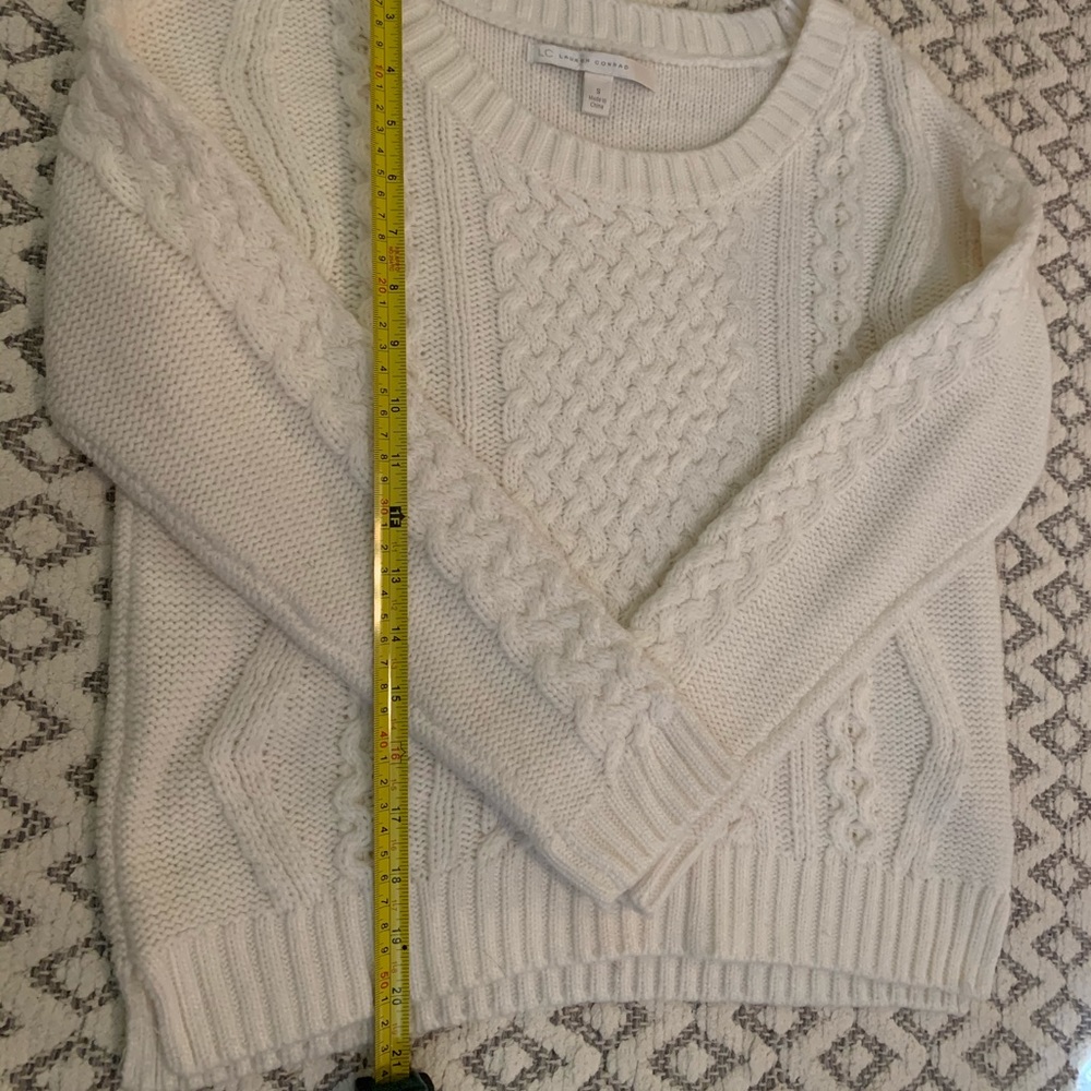 Lauren Conrad Cable Knit Sweater - Picture 4 of 7